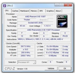 Processeur AMD Phenom II X4 965 3,4 GHz