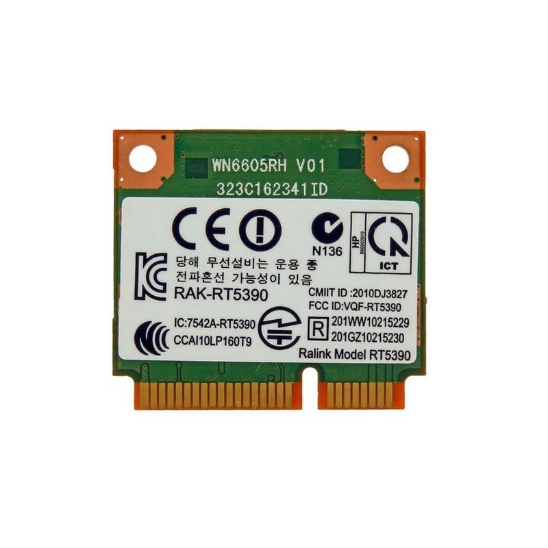 HP 638403-201 RT5390 Half Mini 802.11bgn WiFi PCIe Card WN6605RH-H8