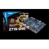 Carte mère MSI 911-7752-001 Z77A-G45 ATX + pros Intel 3570K overclockable 3.4ghz
